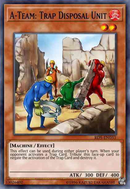A-Team: Trap Disposal Unit - RDS-EN033 - Ultimate Rare - Unlimited