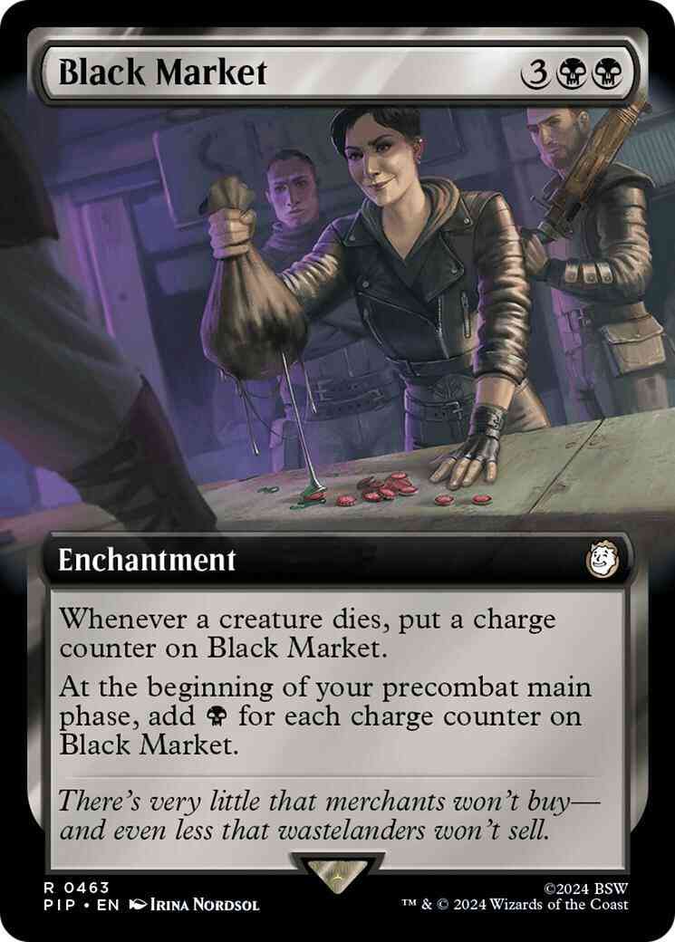 Black Market [463] [Extended Art] [Fallout] [Non-Foil]
