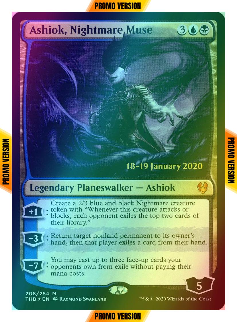 Ashiok, Nightmare Muse [208s] [Theros Beyond Death Promos] [Foil]
