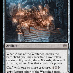 Altar of the Wretched // Wretched Bonemass [10] [The Lost Caverns of Ixalan: Commander] [Non-Foil]