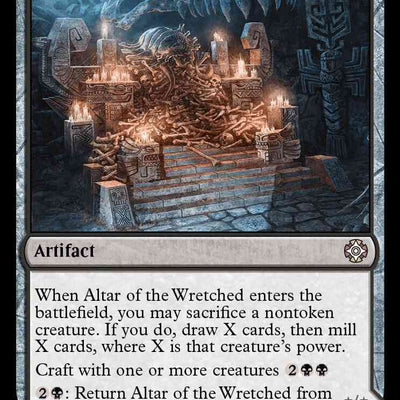 Altar of the Wretched // Wretched Bonemass [10] [The Lost Caverns of Ixalan: Commander] [Non-Foil]