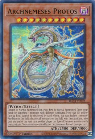 Archnemeses Protos - RA03-EN023 - Ultra Rare - 1st Edition