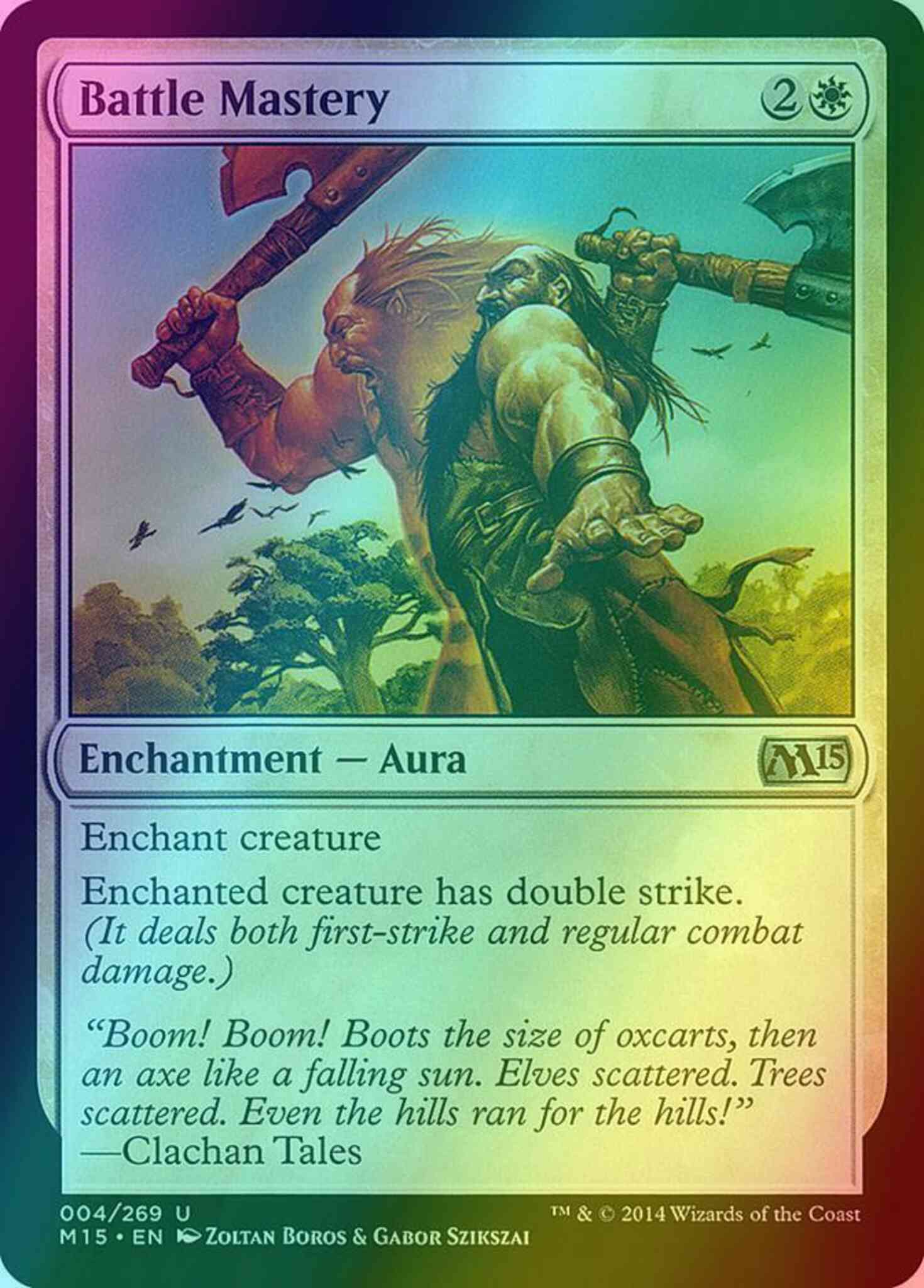 Battle Mastery [4] [Magic 2015] [Foil]