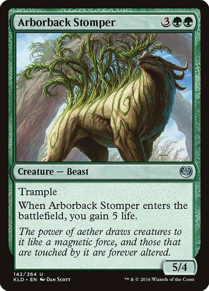 Arborback Stomper [142] [Kaladesh] [Non-Foil]