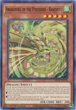 Awakening of the Possessed - Rasenryu - MP21-EN178 - Common - 1st Edition