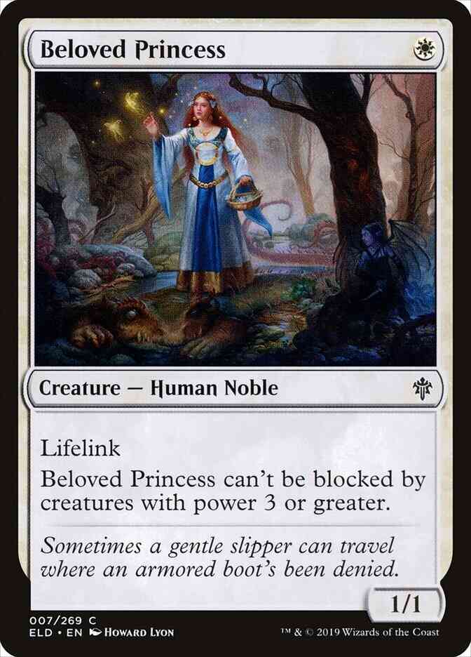 Beloved Princess [7] [Throne of Eldraine] [Non-Foil]
