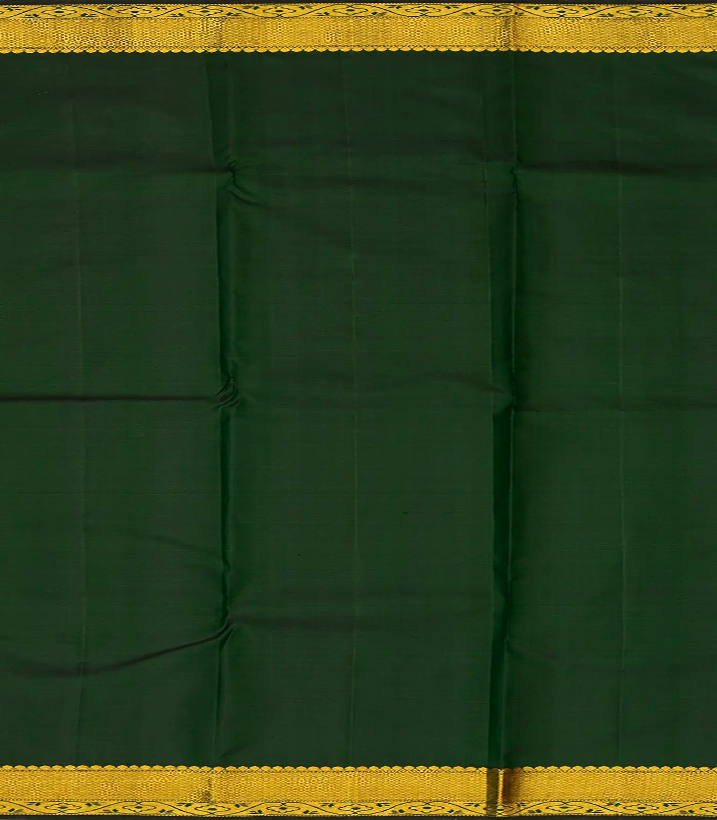 Pista Green Handloom Kanchipuram Silk Saree With Meena Buttas