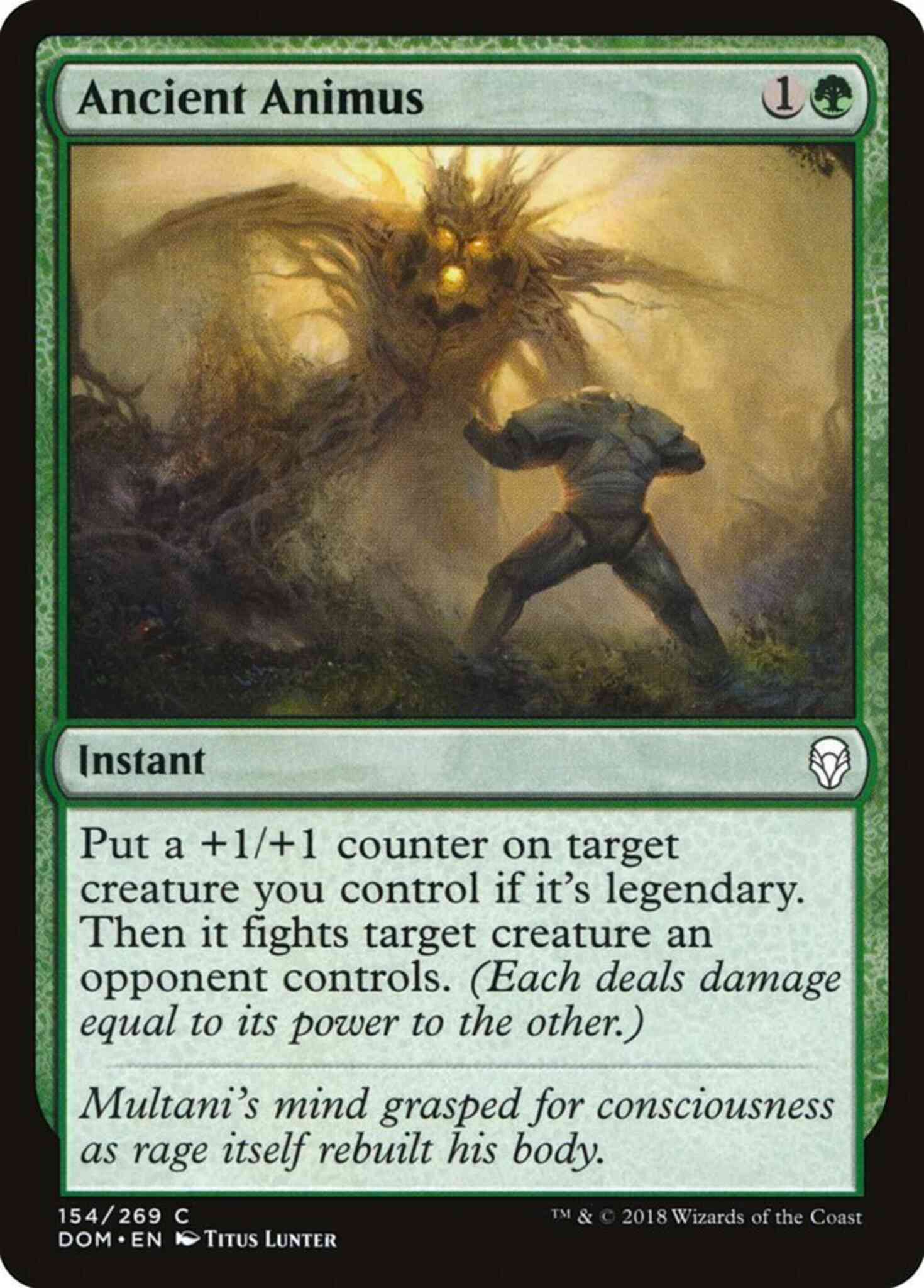 Ancient Animus [154] [Dominaria] [Non-Foil]