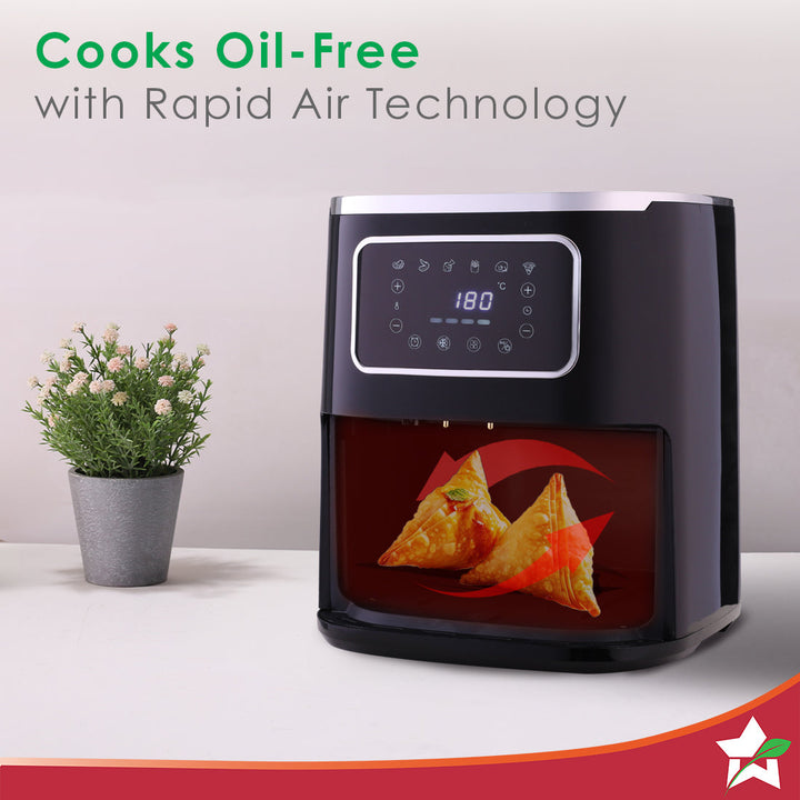 Platinum Plus Digital Air Fryer | 5L With Window & Light