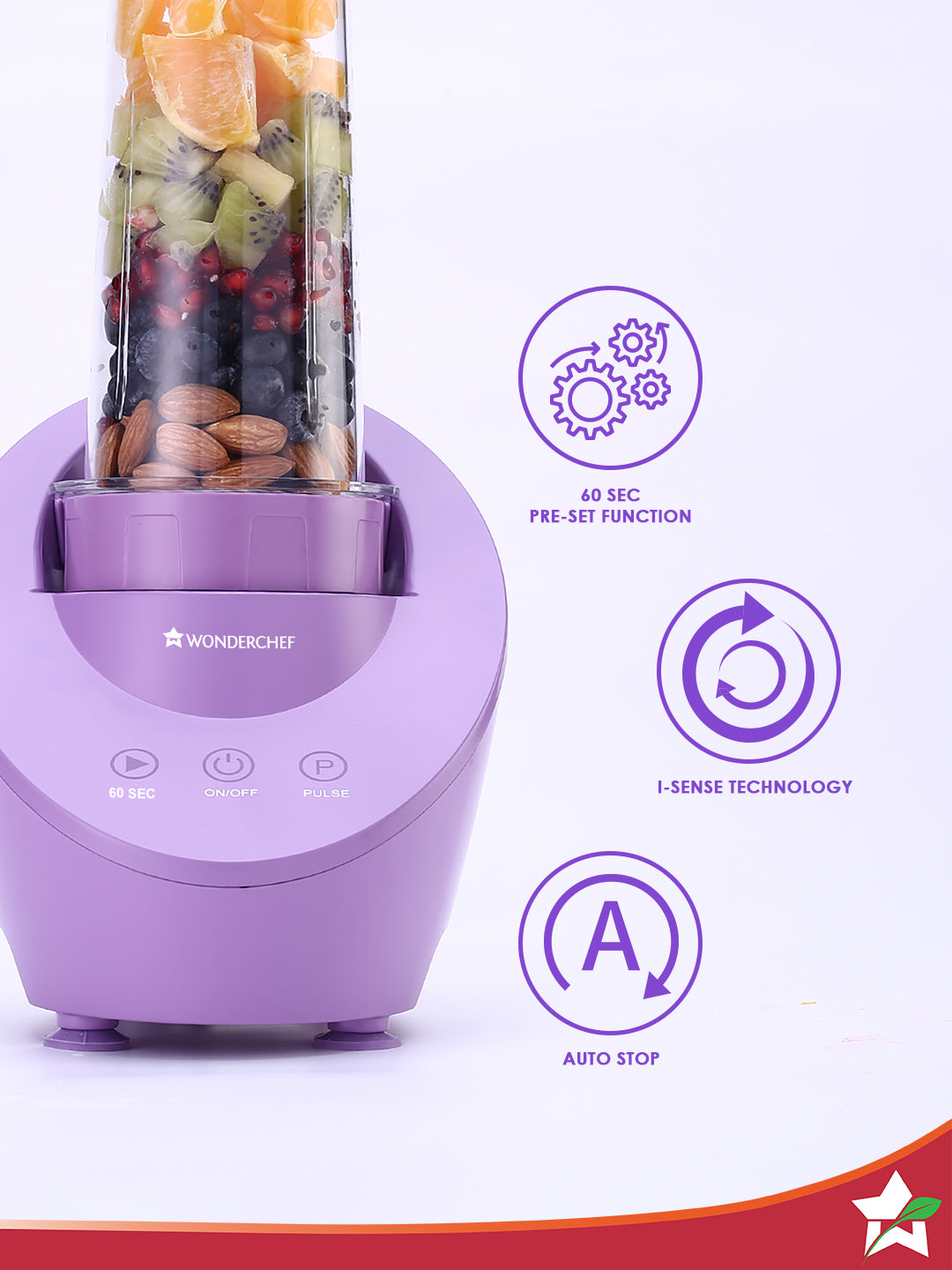 Wonderchef Renewed Magneto Blender | Smoothie