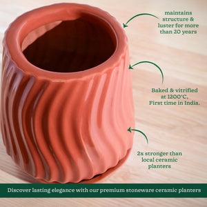 Fallen Angel Ceramic Planter