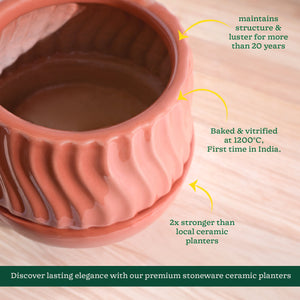 Fallen Angel Ceramic Planter