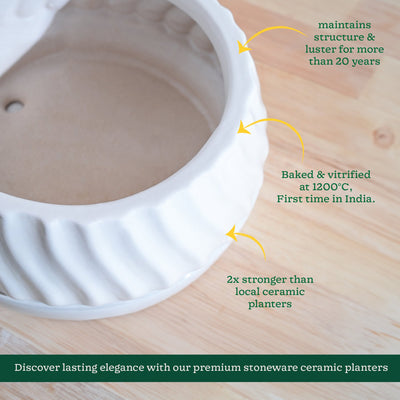 Fallen Angel Ceramic Planter