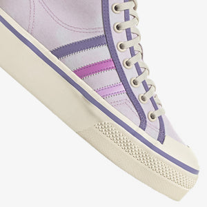 Adidas Originals | NIZZA PLATFORM MID  { ALMOST PINK / PULSE LILAC