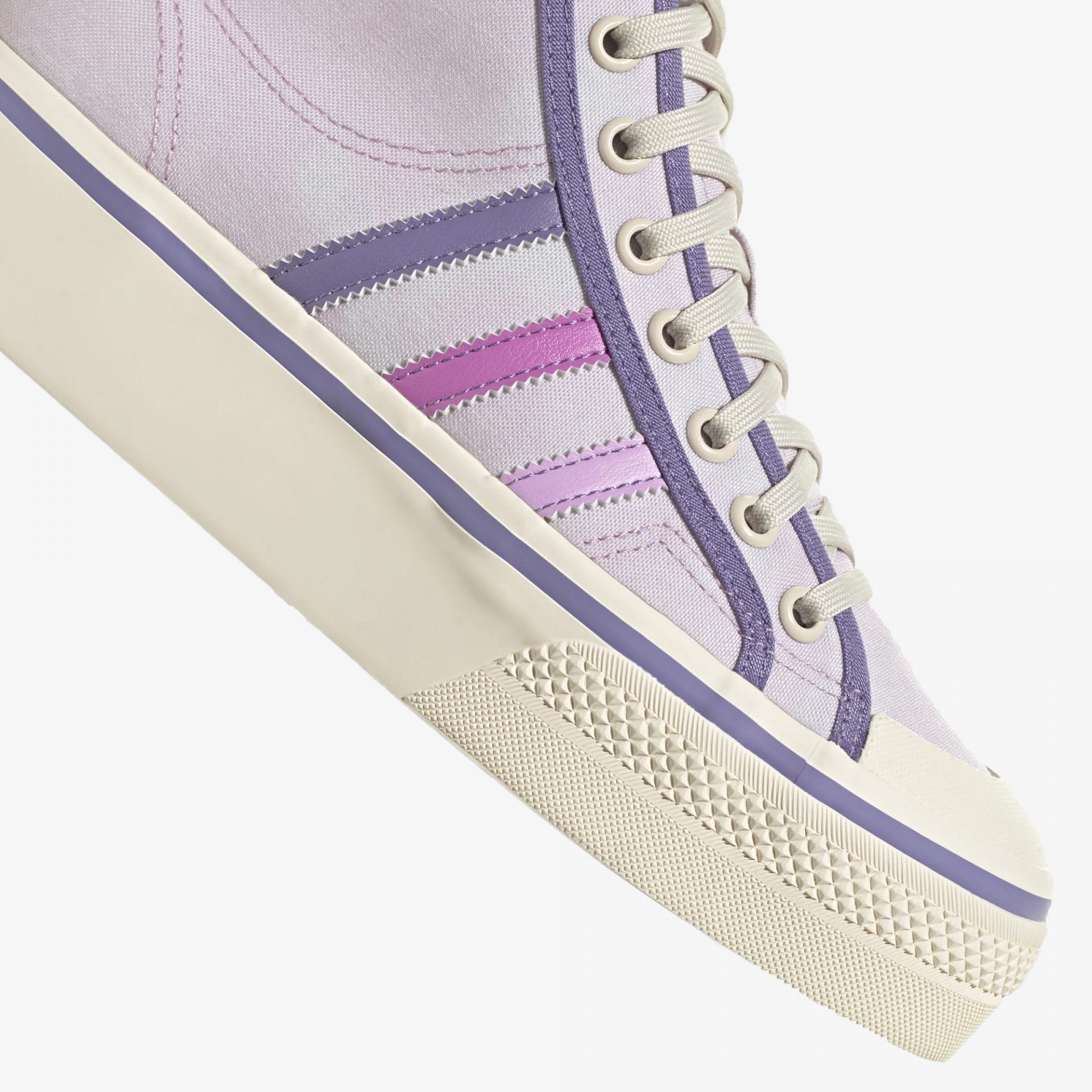Adidas Originals | NIZZA PLATFORM MID  { ALMOST PINK / PULSE LILAC