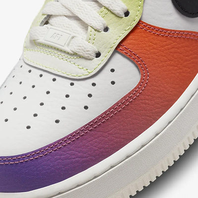 Nike | AIR FORCE 1 '07 { SUMMIT WHITE/BLACK/BRIGHT MANDARIN