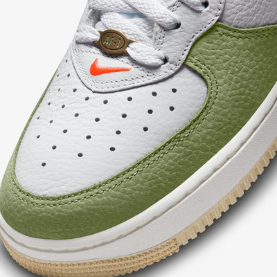 Nike | AIR FORCE 1 MID '07  { OLIVE GREEN / TOTAL ORANGE