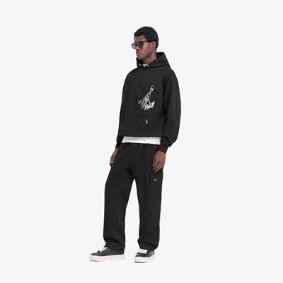 Represent | KEYS TO THE CLUB HOODIE { JET BLACK