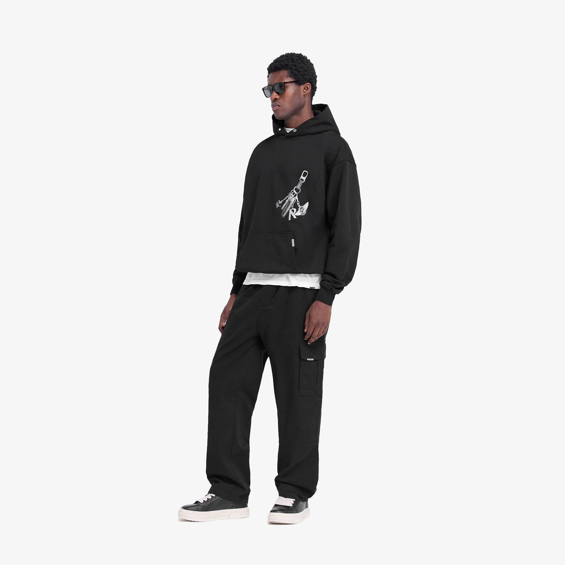 Represent | KEYS TO THE CLUB HOODIE { JET BLACK
