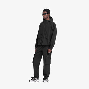 Represent | TECH CARGO JACKET { JET BLACK