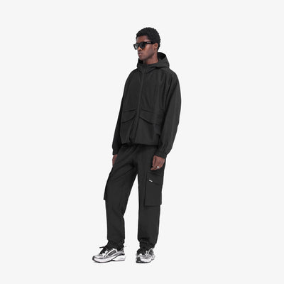 Represent | TECH CARGO JACKET { JET BLACK