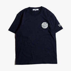 FDMTL | CIRCLE PATCH TEE { NAVY