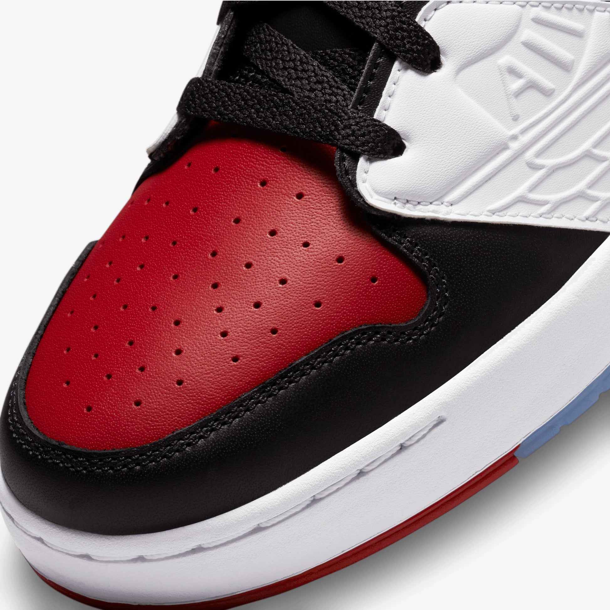 Jordan | NU RETRO 1 LOW  { VARSITY RED/BLACK-WHITE