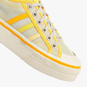 Adidas Originals | NIZZA PLATFORM  { ALMOST YELLOW / ORANGE TINT