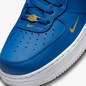 Nike | AIR FORCE 1 MID '07 LV8 { BLUE JAY/YELLOW OCHRE