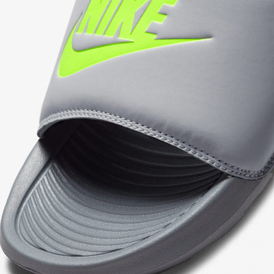 Nike | VICTORI ONE SLIDE  { GREY FOG / VOLT
