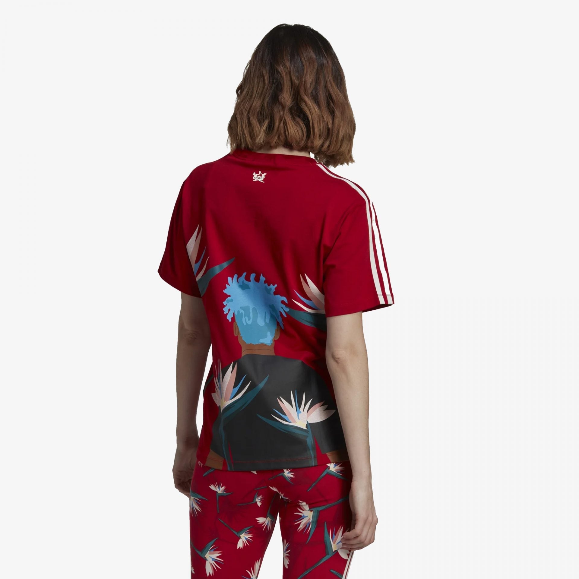 Adidas Originals | THEBE MAGUGU TEE  { RED