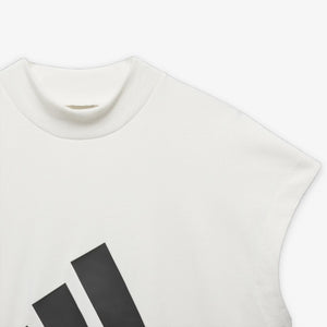 Adidas | BASKETBALL SLEEVELESS TEE  { CLOUD WHITE