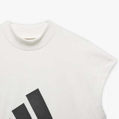 Adidas | BASKETBALL SLEEVELESS TEE  { CLOUD WHITE