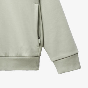 Adidas | BASKETBALL CREW SWEATSHIRT  { HALO GREEN
