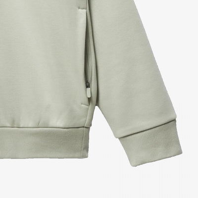 Adidas | BASKETBALL CREW SWEATSHIRT  { HALO GREEN