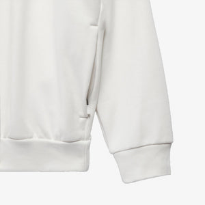 Adidas | BASKETBALL HOODIE  { CLOUD WHITE