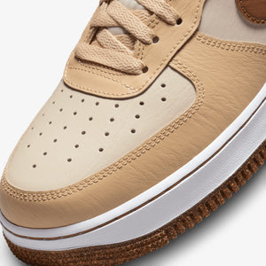 Nike | AIR FORCE 1 '07 EMB { PEARL WHITE/ALE BROWN