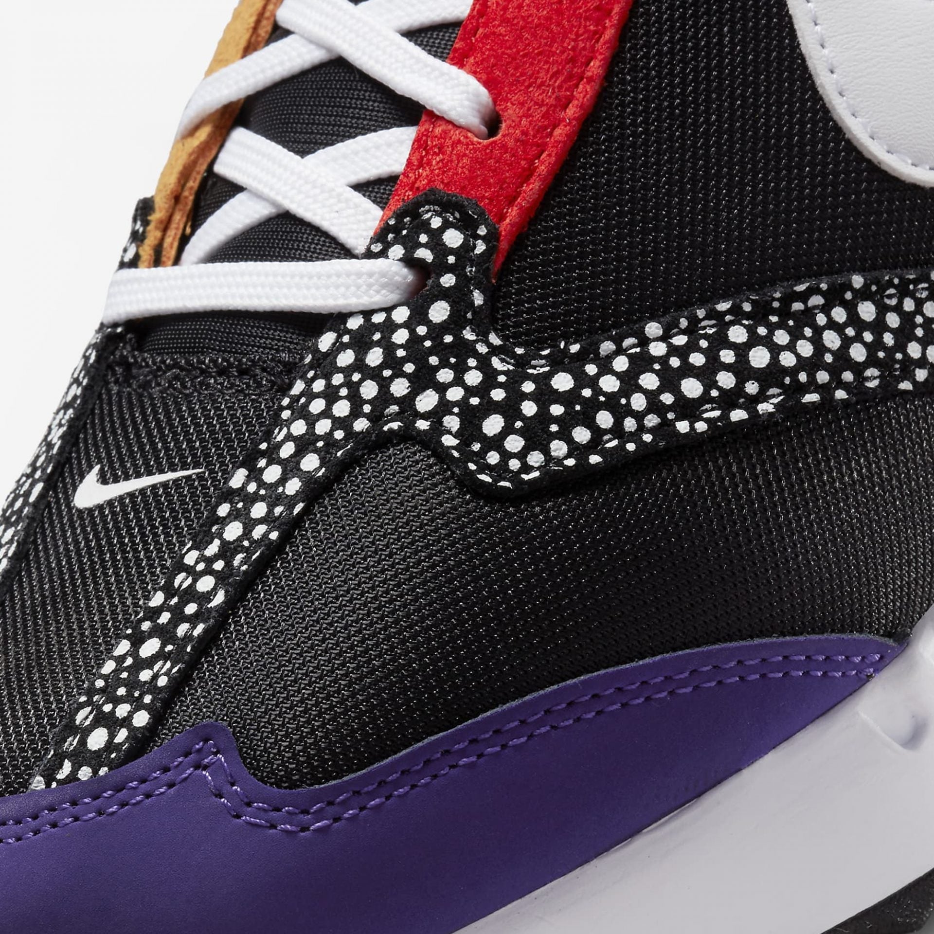 Nike | AIR MAX DAWN SE  { HABANERO RED / ELECTRIC PURPLE