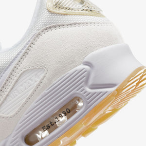 Nike | AIR MAX 90 SE  { SUMMIT WHITE/WHITE-WHITE-LEMON WASH