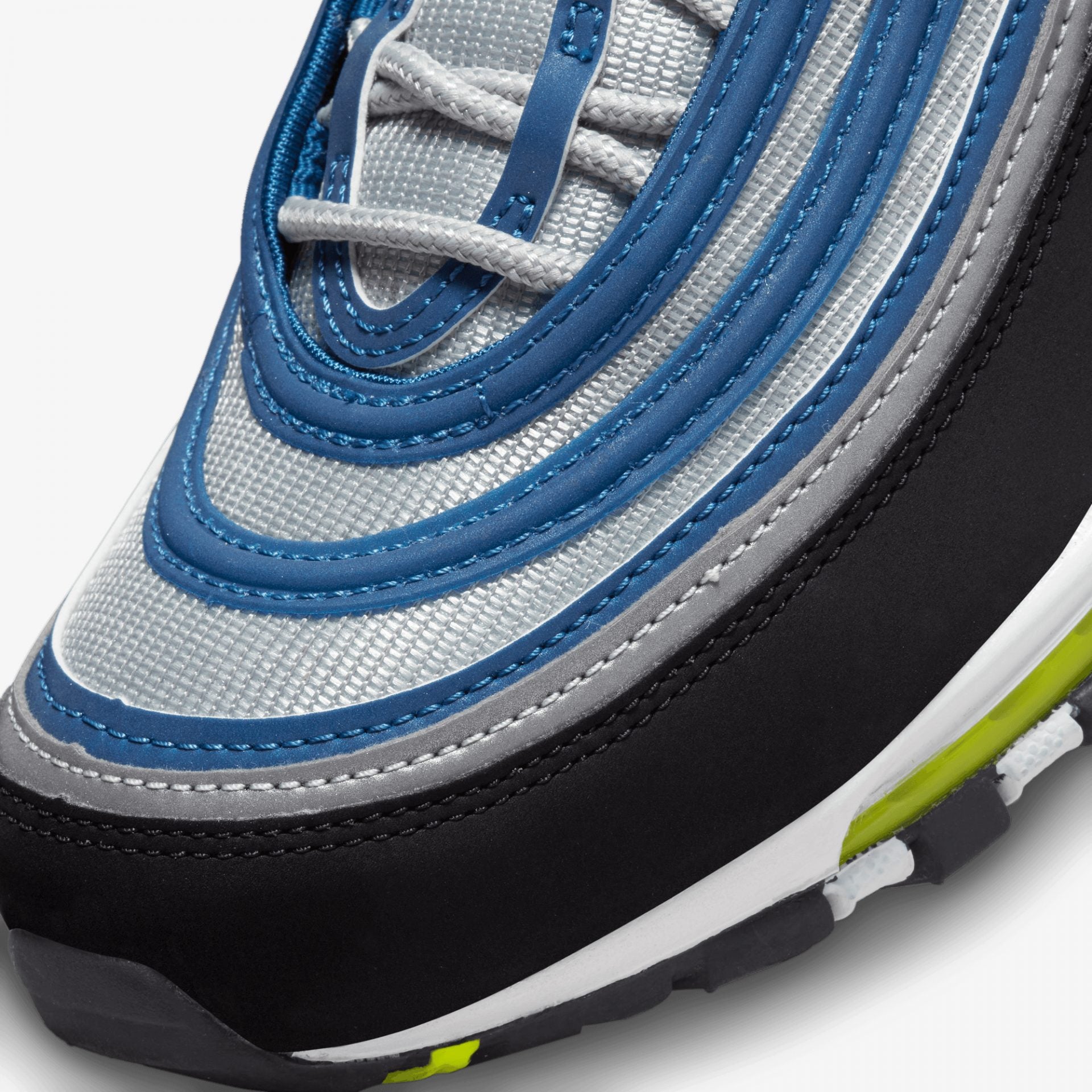 Nike | AIR MAX 97  { ATLANTIC BLUE / VOLTAGE YELLOW