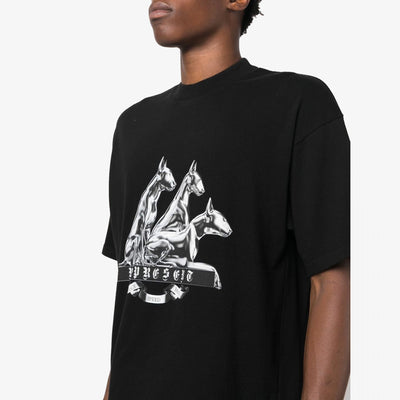 Represent | BULLTERRIER T-SHIRT  { JET BLACK