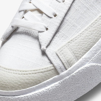 Nike | BLAZER LOW PLATFORM NEXT NATURE  { PALE IVORY / BOURDER BLUE