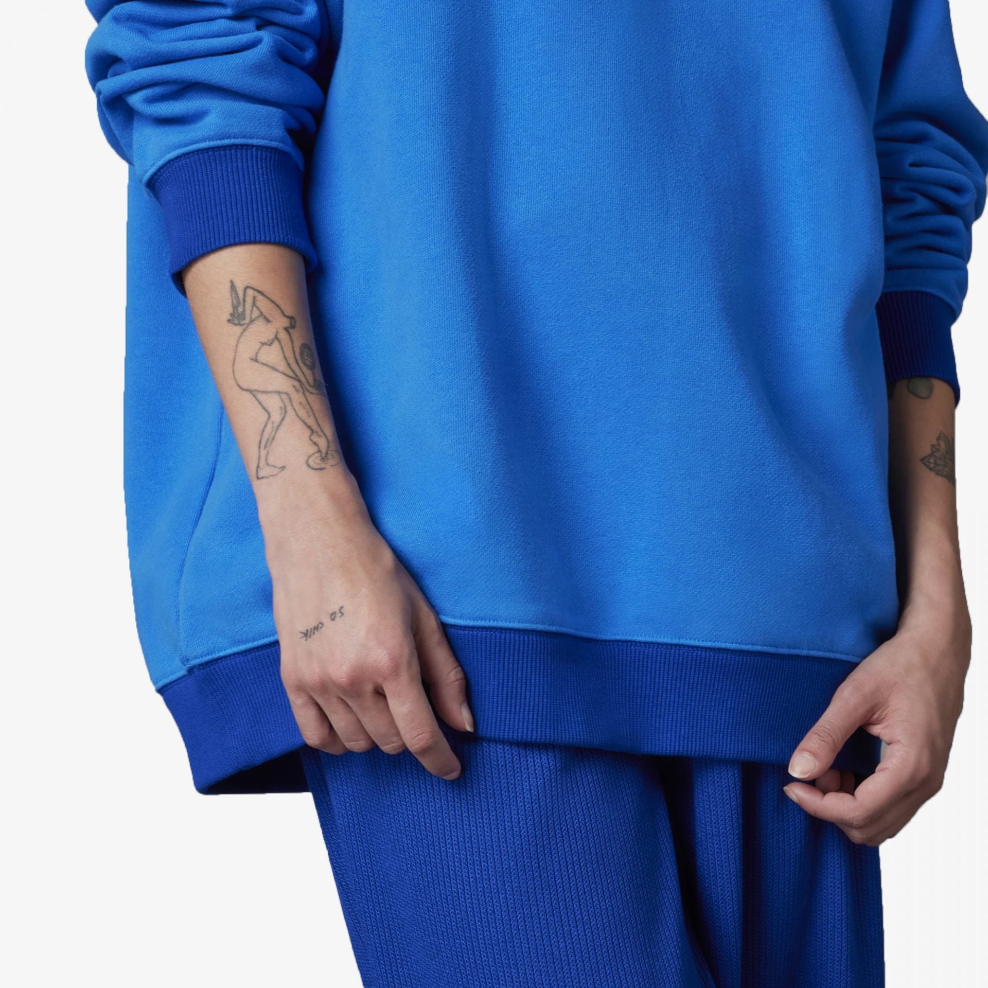 Adidas Originals | ADICOLOR 70S SWEATSHIRT  { BLUE BIRD