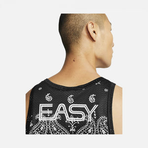 Nike | DRI-FIT KD SLEEVELESS TOP  { BLACK / SUMMIT WHITE