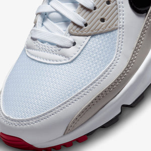 Nike | AIR MAX 90  { WHITE/BLACK-LT IRON ORE