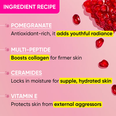 Pomegranate + Multi-Peptide Anti Ageing Moisturizer SPF 30