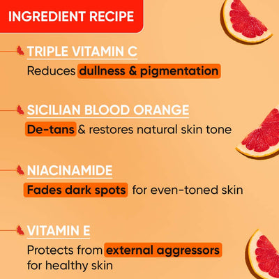 Vitamin C + E Gel Face Wash for Glowing Skin