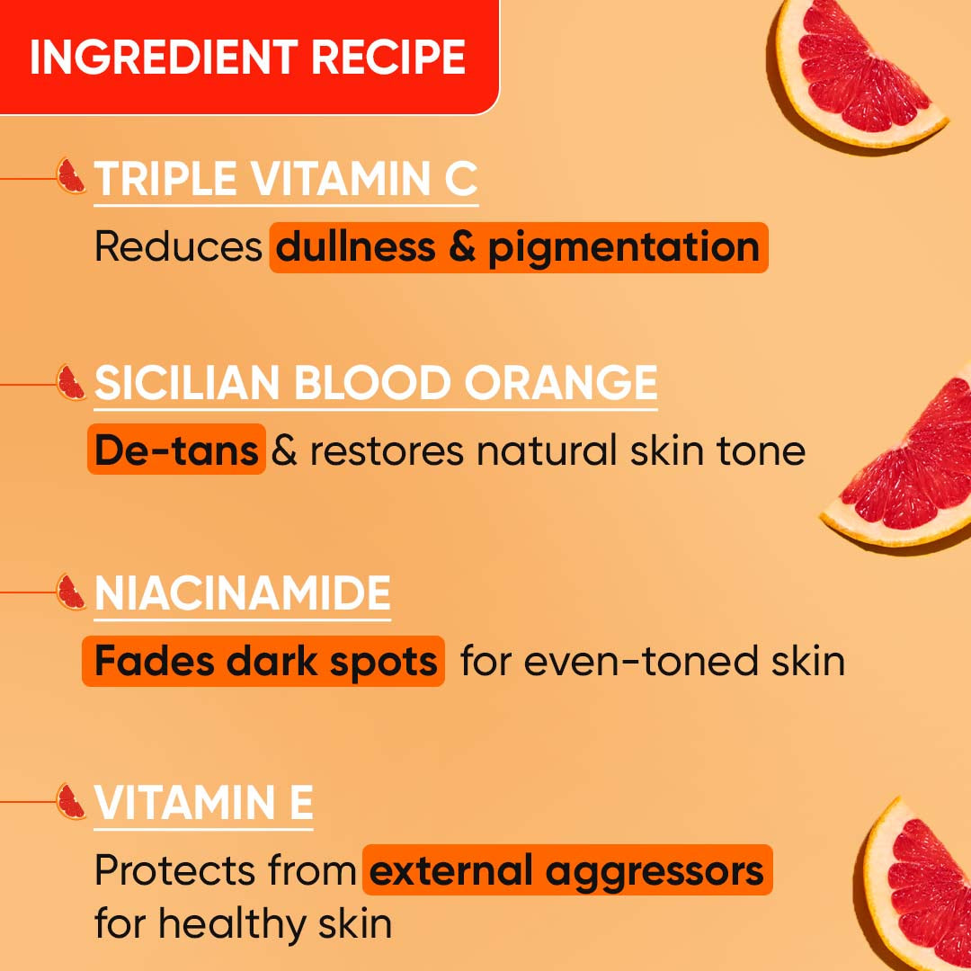 Vitamin C + E Gel Face Wash for Glowing Skin
