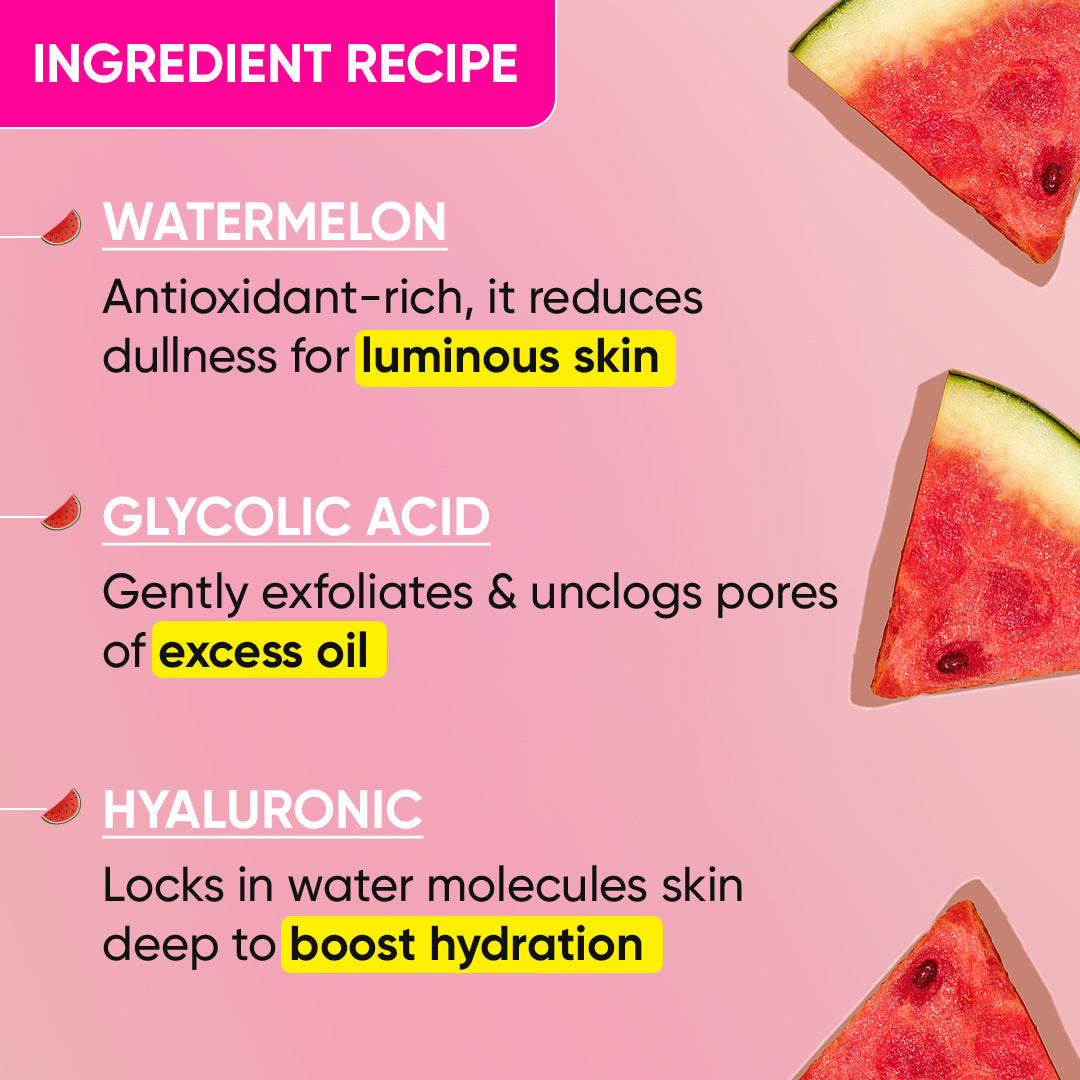 Watermelon + Glycolic Matte Moisturizer