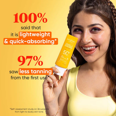 SPF 50+ Vitamin C Sunscreen-Pack of 2